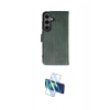 MARSİLYAN™- Galaxy S24 Kılıf Siluet Işık Serisi - Siyah 3D Antistatik Seramik Nano Ekran Koruyucu