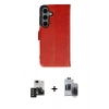 MARSİLYAN™- Galaxy S24 Kılıf Siluet Işık Serisi - Siyah Vanessa Magic Hayalet Cam + PVD Metal Kamera Lens - TNGI