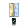 MARSİLYAN™- Galaxy S24 Kılıf Siluet Minimal Prime - Siyah 360 Mat Full Body Arka Koruyucu