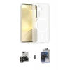 MARSİLYAN™- Galaxy S24 Kılıf Siluet Minimal Prime - Siyah Vanessa Magic Cam + PVD Metal Kamera Lens - TNGI