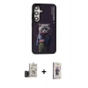 MARSİLYAN™- Galaxy S24 Kılıf Siluet Modern Özel Seri - Siyah Bilvis 3D Cam Ekran Koruyucu + Bilvis Titan Kamera Lens - TMGI