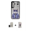 MARSİLYAN™- Galaxy S24 Kılıf Siluet Modern Özel Seri - Siyah Bilvis 3D Cam Ekran Koruyucu + Bilvis Titan Kamera Lens - TMGI