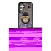 MARSİLYAN™- Galaxy S24 Kılıf Siluet Modern Özel Seri - Siyah Polymer Nano Ekran Koruyucu + Bilvis Titan Kamera Lens - GD