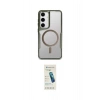 MARSİLYAN™- Galaxy S24 Kılıf Yadigar Klasik Özel Seri - Şeffaf Pasifik Cam Ekran Koruyucu
