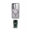 MARSİLYAN™- Galaxy S24 Kılıf Yadigar Klasik Özel Seri - Siyah 360 Mat Full Body Arka Koruyucu
