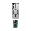 MARSİLYAN™- Galaxy S24 Kılıf Yadigar Klasik Özel Seri - Siyah 360 Mat Full Body Arka Koruyucu