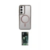 MARSİLYAN™- Galaxy S24 Kılıf Yadigar Klasik Özel Seri - Siyah 360 Mat Full Body Arka Koruyucu