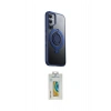 MARSİLYAN™- Galaxy S24 Kılıf Zirve Çizgi Prime - Siyah Polymer Nano Ekran Koruyucu