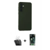 MARSİLYAN™- Galaxy S24 Plus Kılıf Ahenk Serisi - Şeffaf 360 Full Body Arka Koruyucu + Kamera Lens Koruma Cam - SF