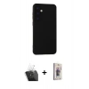 MARSİLYAN™- Galaxy S24 Plus Kılıf Ahenk Serisi - Siyah Bilvis 3D Cam Ekran Koruyucu + Kamera Lens Koruma Cam - SF