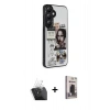MARSİLYAN™- Galaxy S24 Plus Kılıf Odak Klasik Serisi - Siyah Bilvis Hayalet Cam Ekran Koruyucu + Kamera Lens Koruma Cam - SF