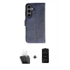 MARSİLYAN™- Galaxy S24 Plus Kılıf Siluet Işık Serisi - Siyah 6D Antistatik Mat Seramik Hayalet Nano Ekran Koruyucu + Kamera Lens Koruma Cam - SF