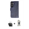 MARSİLYAN™- Galaxy S24 Plus Kılıf Siluet Işık Serisi - Siyah Bilvis Hayalet Cam Ekran Koruyucu + Kamera Lens Koruma Cam - SF