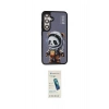 MARSİLYAN™- Galaxy S24 Plus Kılıf Siluet Modern Özel Seri - Şeffaf Pasifik Cam Ekran Koruyucu