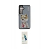MARSİLYAN™- Galaxy S24 Plus Kılıf Siluet Modern Özel Seri - Şeffaf Pasifik Cam Ekran Koruyucu