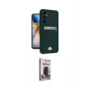 MARSİLYAN™- Galaxy S24 Plus Kılıf Vadi Çizgi Prime - Siyah Bilvis Hayalet Cam Ekran Koruyucu