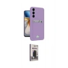 MARSİLYAN™- Galaxy S24 Plus Kılıf Vadi Çizgi Prime - Siyah Bilvis Hayalet Cam Ekran Koruyucu