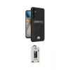 MARSİLYAN™- Galaxy S24 Plus Kılıf Vadi Çizgi Prime - Siyah Bilvis Hayalet Cam Ekran Koruyucu