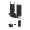 MARSİLYAN™- Galaxy S24 Plus Kılıf Vadi Form Prime - Siyah 360 Mat Full Body Arka Koruyucu + Kamera Lens Koruma Cam - SF