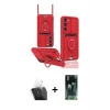 MARSİLYAN™- Galaxy S24 Plus Kılıf Vadi Form Prime - Siyah 360 Mat Full Body Arka Koruyucu + Kamera Lens Koruma Cam - SF
