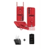 MARSİLYAN™- Galaxy S24 Plus Kılıf Vadi Form Prime - Siyah 6D Antistatik Mat Seramik Hayalet Nano Ekran Koruyucu + Kamera Lens Koruma Cam - SF