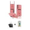 MARSİLYAN™- Galaxy S24 Plus Kılıf Vadi Form Prime - Siyah Polymer Nano Ekran Koruyucu + Kamera Lens Koruma Cam - SF