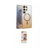 MARSİLYAN™- Galaxy S24 Ultra Kılıf Ahenk Doku Özel Seri - Siyah AutoKit 5in1 Fiber Polymer Nano Ekran Koruyucu