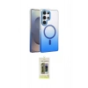 MARSİLYAN™- Galaxy S24 Ultra Kılıf Ahenk Doku Özel Seri - Siyah Joko Magic 5D Hayalet Cam