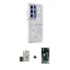 MARSİLYAN™- Galaxy S24 Ultra Kılıf Ahenk Modern Serisi - Siyah 360 Mat Full Body Arka Koruyucu + Bilvis Titan Kamera Lens - SH