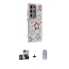 MARSİLYAN™- Galaxy S24 Ultra Kılıf Ahenk Modern Serisi - Siyah Joko Magic 5D Cam + PVD Metal Kamera Lens - GD