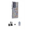 MARSİLYAN™- Galaxy S24 Ultra Kılıf Ahenk Modern Serisi - Siyah Joko Magic 5D Cam + PVD Metal Kamera Lens - GD