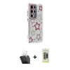 MARSİLYAN™- Galaxy S24 Ultra Kılıf Ahenk Modern Serisi - Siyah Joko Magic 5D Hayalet Cam + Kamera Lens Koruma Cam - SF