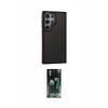 MARSİLYAN™- Galaxy S24 Ultra Kılıf Eksen Işık - Şeffaf 360 Full Body Arka Koruyucu
