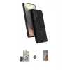MARSİLYAN™- Galaxy S24 Ultra Kılıf İz Işık Koleksiyonu - Siyah AutoKit 5in1 Fiber Hayalet Polymer Nano Ekran Koruyucu + Bilvis Titan Kamera Lens - DNMR