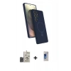 MARSİLYAN™- Galaxy S24 Ultra Kılıf İz Işık Koleksiyonu - Siyah Durable Full Glue Curved Hayalet Cam + Bilvis Titan Kamera Lens - DNMR