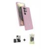 MARSİLYAN™- Galaxy S24 Ultra Kılıf İz Işık Koleksiyonu - Siyah Joko Magic 5D Hayalet Cam + PVD Metal Kamera Lens - DNMR