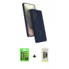 MARSİLYAN™- Galaxy S24 Ultra Kılıf İz Işık Koleksiyonu - Siyah Joko Magic 5D Hayalet Cam + Raze Metal Kamera Lens - GI