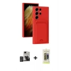 MARSİLYAN™- Galaxy S24 Ultra Kılıf Vadi Çizgi Prime - Siyah Joko Magic 5D Hayalet Cam + PVD Metal Kamera Lens - DNMR