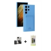 MARSİLYAN™- Galaxy S24 Ultra Kılıf Vadi Çizgi Prime - Siyah Joko Magic 5D Hayalet Cam + PVD Metal Kamera Lens - DNMR