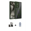 MARSİLYAN™- Galaxy S24 Ultra Kılıf Yadigar Asil Koleksiyonu - Siyah Joko Magic 5D Cam + PVD Metal Kamera Lens - GD