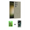 MARSİLYAN™- Galaxy S24 Ultra Kılıf Yankı Form Serisi - Şeffaf 360 Full Body Arka Koruyucu + Raze Metal Kamera Lens - SI