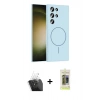 MARSİLYAN™- Galaxy S24 Ultra Kılıf Yankı Form Serisi - Siyah Joko Magic 5D Hayalet Cam + Kamera Lens Koruma Cam - SF