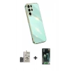 MARSİLYAN™- Galaxy S24 Ultra Kılıf Yankı Serisi - Şeffaf 360 Full Body Arka Koruyucu + Bilvis Titan Kamera Lens - DNMR
