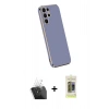 MARSİLYAN™- Galaxy S24 Ultra Kılıf Yankı Serisi - Siyah Joko Magic 5D Hayalet Cam + Kamera Lens Koruma Cam - SF