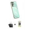 MARSİLYAN™- Galaxy S24 Ultra Kılıf Yankı Serisi - Siyah Joko Magic 5D Hayalet Cam + Kamera Lens Koruma Cam - SF