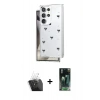 MARSİLYAN™- Galaxy S24 Ultra Kılıf Yörünge Form - Siyah 360 Mat Full Body Arka Koruyucu + Kamera Lens Koruma Cam - SF