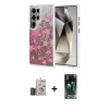 MARSİLYAN™- Galaxy S24 Ultra Kılıf Zirve Modern Prime - Şeffaf 360 Full Body Arka Koruyucu + Bilvis Titan Kamera Lens - DNMR
