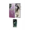 MARSİLYAN™- Galaxy S24 Ultra Kılıf Zirve Modern Prime - Siyah 360 Mat Full Body Arka Koruyucu