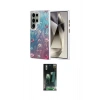 MARSİLYAN™- Galaxy S24 Ultra Kılıf Zirve Modern Prime - Siyah 360 Mat Full Body Arka Koruyucu