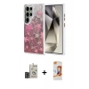 MARSİLYAN™- Galaxy S24 Ultra Kılıf Zirve Modern Prime - Siyah AutoKit 5in1 Fiber Polymer Nano Ekran Koruyucu + Bilvis Titan Kamera Lens - SH